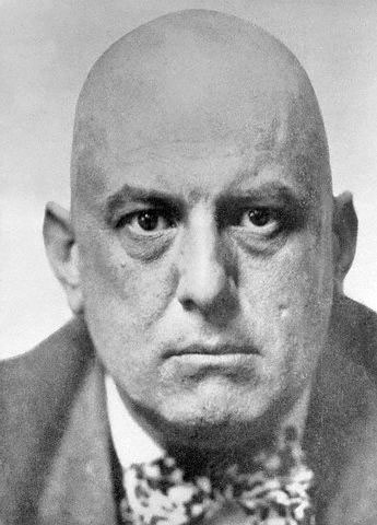 ALEISTER CROWLEY, ENGLIST SATANIST, ALSO KNOWN AS "THE GREAT BEAST".